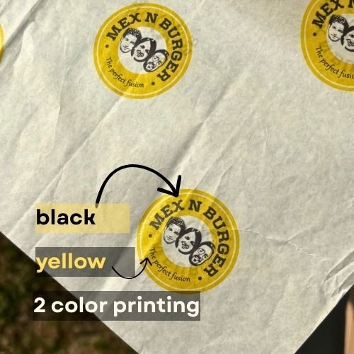 Multi-Colour Printed Butter Paper